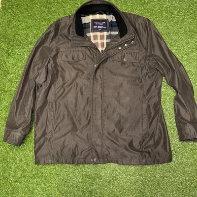 Roundtree & Yorke Men’s Water Resistant Fully Lined Secure Pockets Jacket 3XT - Image 1 of 4