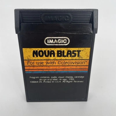 Nova Blast for ColecoVision Imagic Coleco Game Cartridge - Image 1 of 4