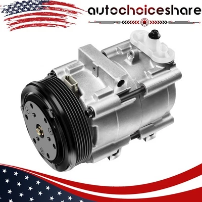 Compresor de aire acondicionado para Ford F-150 2002-2006 F-250 F-350 Super Duty 5,4 6,8 2002-2006 Foto 1 de 4