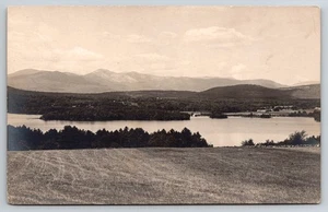 Postal RPPC Panorama Lake Kezar, Center Lovell, Maine 1920s Bicknell Mfg Co - Imagen 1 de 5