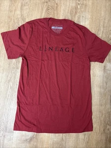 Lineage Fitness Atheletic Wear T-Shirt Rot Medium 100% Baumwolle - Bild 1 von 5