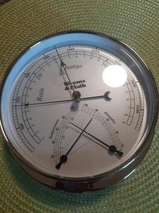 Weems & Plath Endurance Brass 145 Barometer Comfortmeter  - Picture 1 of 10
