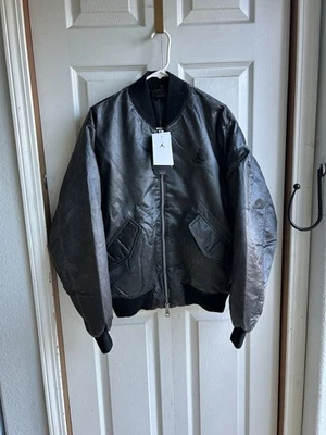 NWT Nike Air Jordan Essentials Renegade Flight Bomber Jacket FN6543-010 $275 S - Image 1 of 4