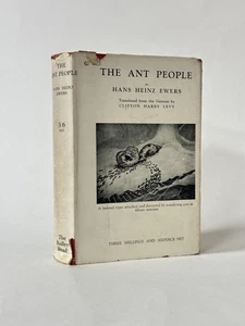 The Ant People, Hans Heinz Ewers. 1927 1st Edition in Dust Jacket. Fabre - Imagen 1 de 6