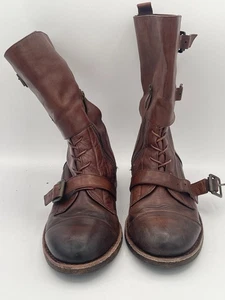Vince Camuto Brown Leather Boots Women's Size 7 - Bild 1 von 7