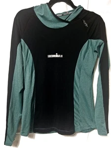 Camicia ZOOT Ironman manica lunga taglia M media nero/azzurro donna - Foto 1 di 5