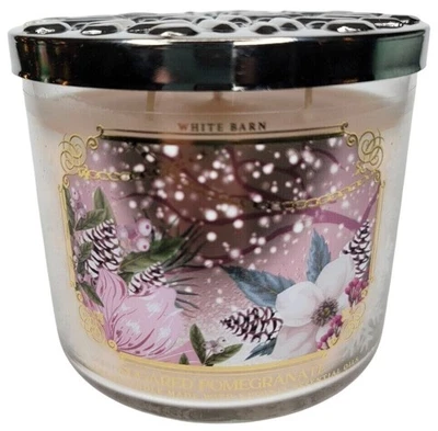 Bath and Body Works Candle - Sugared Pomegranate Scented 3-Wick Candle (14.5 Oz) - Image 1 of 4