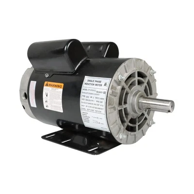5 HP 1Phase Compressor Duty Electric Motor  230V 3450RPM Frame-56HZ 7/8'' Shaft - Image 1 of 4