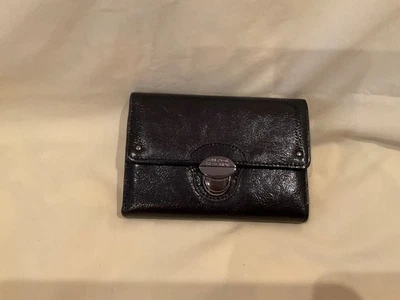 KENNETH COLE REACTION TRIFOLD WALLET IN BLACK - Image 1 of 4