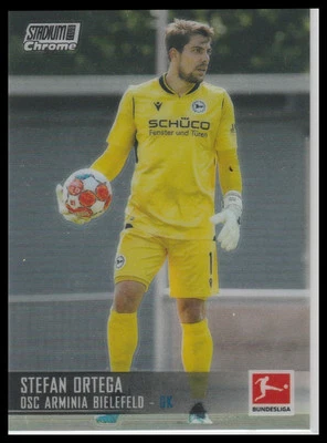 2021-22 Stadium Club Chrome Bundesliga #17 Stefan Ortega - Image 1 of 2
