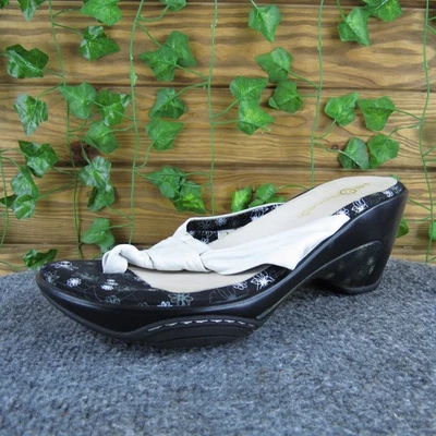 Chanclas J-41 Avignon para mujer de cuero blanco talla 7,5 medianas ligeramente usadas 2025 Foto 1 de 4