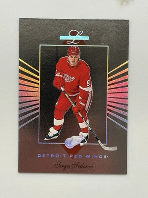 Sergei Fedorov 1994-95 Leaf Limited #81 HOF - Image 1 of 2