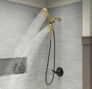 Kohler Prone 3-in-1 Combo GOLD lebendig gebürstet REC31657G Duschkopf Powersweep - Bild 1 von 10