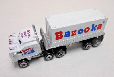 Micro Macchine 1989 Galoob - Camion Shake and Sniff Semi Truck Bazooka Gum - Immagine 1 di 4