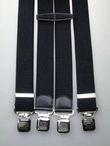extra starke Hosenträger 40 mm breit  versch. Farben wählen starke Clips - Bild 1 von 33