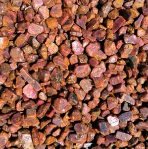 100g Natural Red Corundum Ruby Crystal Rough Gravel Mineral Specimen HG002 - Picture 1 of 12