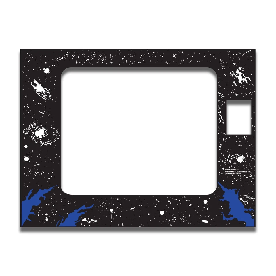 Kit de calcomanías de repuesto de arte bisel Arcade Defender vinilo 3M Foto 1 de 1