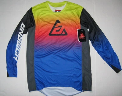 New Answer Elite Pro A22 Men's MX Offroad Jersey Reflex/Pink Hocker 911 Size L Foto 1 de 2