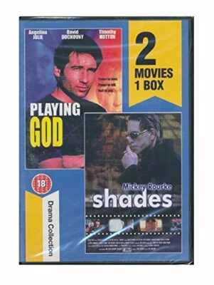 Playing God/Shades DVD Angelina Jolie 1986 Free UK P&P Value Guaranteed - Image 1 of 4