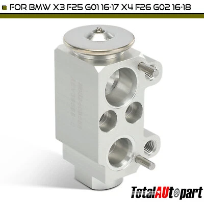 1 расширительный клапан кондиционера для BMW X3 F25 2016-2017 X4 F26 2016 2017 2018 L4 2,0 л - Изображение 1 из 4