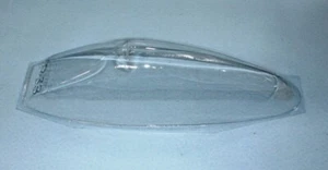 YELLOW AIRCRAFT P-38 LIGHTNING RC MODEL CLEAR CANOPY ONLY - NO FRAME - Picture 1 of 1