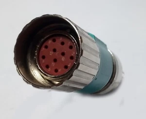 Connecteur M23 SIEMENS 12 contacts femelles a souder pour cable Ø 12mm maxi - Imagen 1 de 4