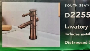 Danze South Sea - Rubinetto lavabo in bambù - bronzo invecchiato D225545RBD - NUOVO - Foto 1 di 7