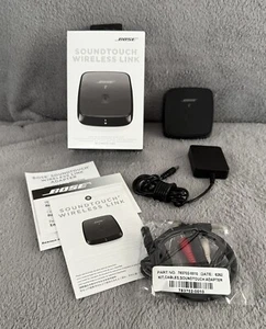 BOSE SOUNDTOUCH WIRELESS LINK BLUETOOTH WIFI SPEAKER ADAPTER / BLACK / EXCELLENT - Afbeelding 1 van 8