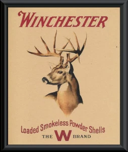 Winchester Whitetail Buck Hunting Advertisement Reprint On 90 Year Old Paper 083 - Picture 1 of 1