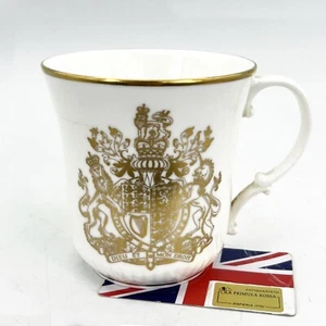 Antica Tazza Mug Inglese Regina Elisabetta II Casa Reale commemorativa 1977 - Picture 1 of 10