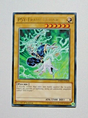PSY-Frame Driver 1st Ed HSRD-EN028 Rare  - Image 1 of 2