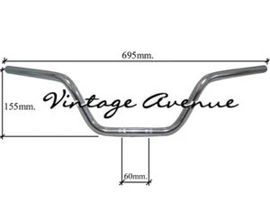 HONDA CB125 CB160 CB175 CB200 CB250 CB350 HANDLE BAR (HB12) - Picture 1 of 5