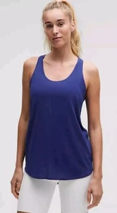 New Lululemon Essential Tank Top Women's 12 Blue Lightweight - Picture 1 of 4