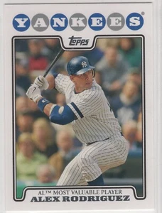 2008 Topps Béisbol New York Yankees Equipo Set Serie 1 2 y Actualización - Imagen 1 de 1