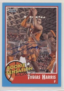 2011-12 Fleer Retro Rookie Sensation Auto Tobias Harris #62 Auto