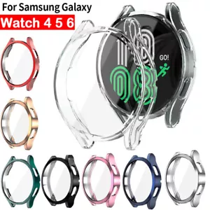 For Samsung Galaxy Watch 5 6 7 40/44mm Soft TPU Full Cover Case Screen Protector - Picture 1 of 21