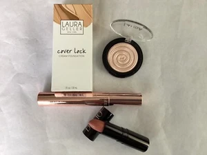 LAURA GELLER 4 PEZZI Pixie Pearl IlluminatorTan Fondotinta ++ - Foto 1 di 1