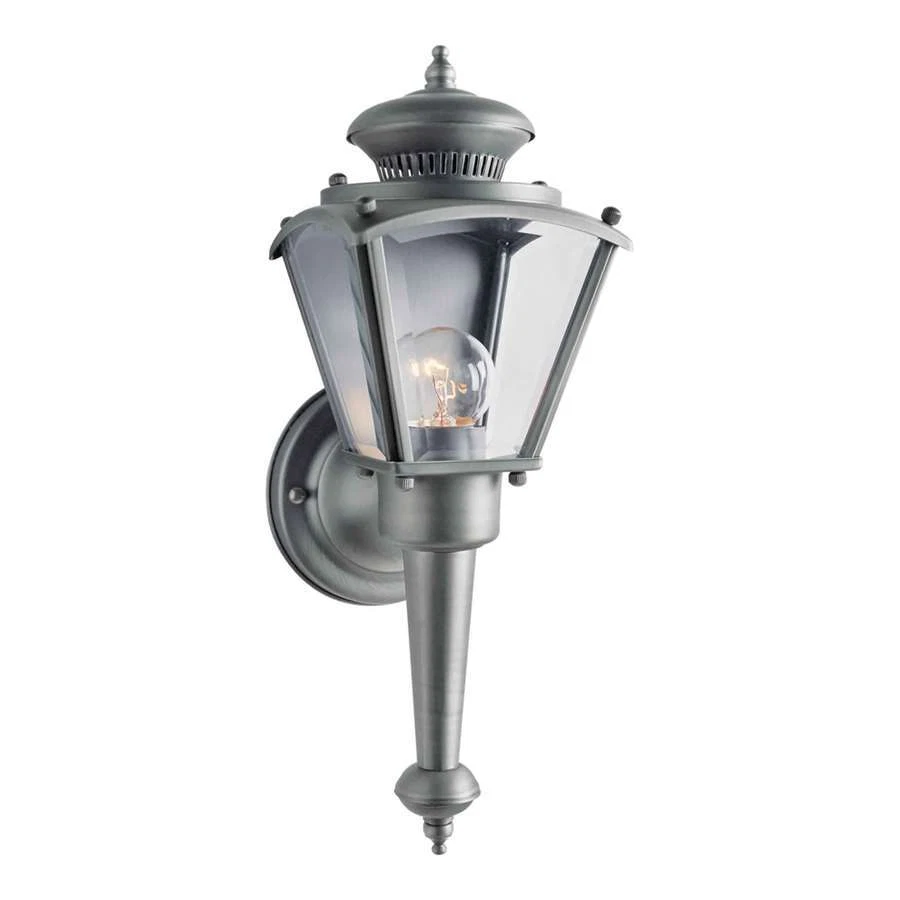 Forte Lighting 1 Light Outdoor Wall Lantern in Olde Nickel - 1004-01-54 - Image 1 of 1