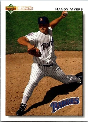 1992 Upper Deck - #741 Randy Myers - Image 1 of 2