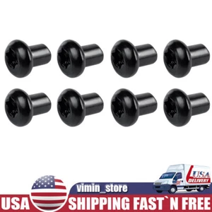 8PCS Door Hinge Nuts for Jeep Wrangler JK JL Sports Sahara Freedom Rubicon 2007+ - Bild 1 von 12