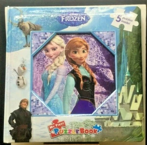 DISNEY FROZEN PRINCESS - MY FIRST PUZZLE BOOK - 5 PUZZLES - Picture 1 of 2