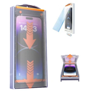 Staubfrei ohne Blasen, Funcat 360 Sichtschutzfolie für iPhone 16 15 - Bild 1 von 14