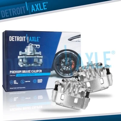 Front Left Right Brake Calipers with Bracket for Subaru Impreza Legacy Saab 9-2X — 第 1/4 张图片