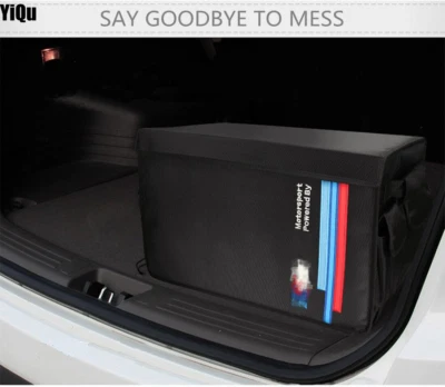 1PC For BMW M Sport Foldable Cargo Trunk Storage Organizers Accessories  - Image 1 of 4