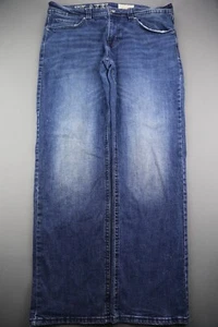 Herren TK Axel Jeans Slim Boot Stretch Medium Wash 7 Pocket Größe 36x34 (Msr 37x32) - Bild 1 von 11