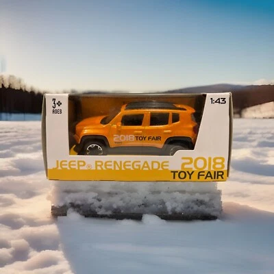 NYCC Toy Fair 2018 May Cheong Group Jeep Renegade 1:43 Scale Exclusive Diecast - Image 1 of 2