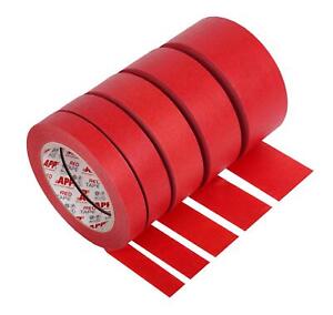 APP 070251 Red Tape Abklebeband 110 °C 18 mm x 45 m | Klebeband Malerkrepp Abdec