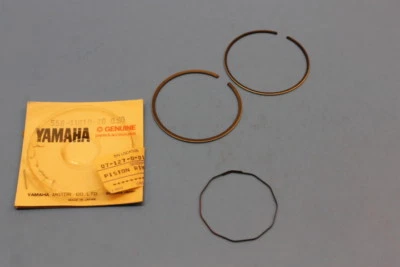 NOS YAMAHA DT100 MX DT 100 MX100 2ND OVER .50 PISTON RINGS 558-11610-20-00 - Image 1 of 4