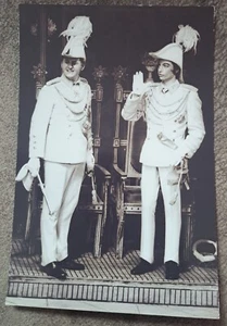 6 x 4 Real Photo Ralph Mason John Webley D`Oyly Carte Gilbert & Sullivan - Foto 1 di 2
