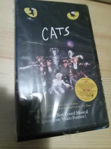"Cats" VHS Musical "Factory Sealed" Clamshell - Picture 1 of 2